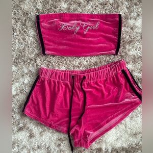 Dolls Kill Poster Grl Babygirl Pink Set